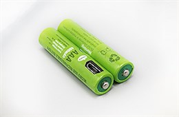 1.2V 400mAh AAA7號(hào)USB充電鎳氫電池