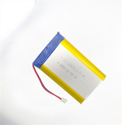 3.7V 124672 4600mAh 照明燈具聚合聚合物鋰電池